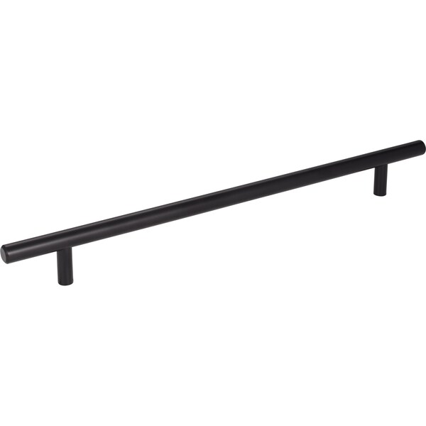 Elements 256 mm Center-to-Center Matte Black Naples Cabinet Bar Pull 336MB - main